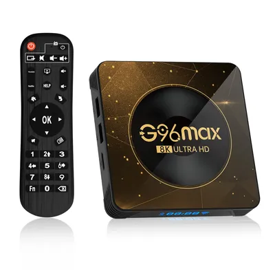 G96max RK3528 Smart TV Box Android 13 Quad Core Cortex A53 Support 8K Video HDR10+ Dual Wifi BT
