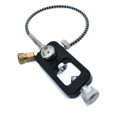 TUXING-4500Psi 300Bar Scuba Fill Station HPA Air Tank Adapter High Pressure DIN Valve Accessories