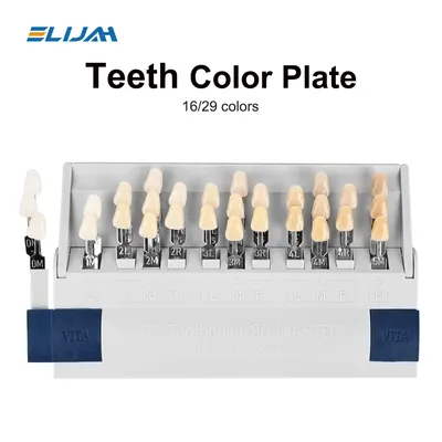 Vita 3D Master Dental Lab Bleach Shade Guide 29 Colors Teeth Whitening Comparing Toothguide
