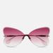 Yara Retro Metal Sunglasses - Pink - Vivienne Westwood Sunglasses