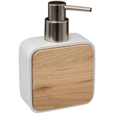 Seifenspender aus kunstharz naturéo weiß 300ml - 5five Image