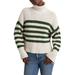 Wide Rib Turtleneck Sweater