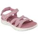 Sandale SKECHERS "GO WALK FLEX SANDAL-SUNSHINE" Gr. 38, rosa Damen Schuhe Sandalen