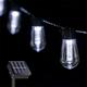 Solar Bulb String Lights Outdoor Solar Waterproof Retro Bulb Fairy String Lights 3M-10LEDs 5M-20LEDs 7M-30LEDs for Cafe Wedding Party Patio Holiday Decoration IP65 Garden Light