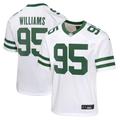 New York Jets Nike Game Auswärtstrikot - Weiß - Quinnen Williams - Jugendliche
