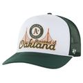 Men's '47 Green Oakland Athletics Retro Region Foam Trucker Adjustable Hat