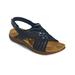 Appleseeds Women's Mar Sandal By Easy Spirit® - Blue - 8.5 - Medium