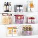 mDesign Kitchen Plastic Storage Organizer Bin w/ Open Front Plastic | 7.75 H x 10 W x 8 D in | Wayfair 21283MDK