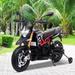 Tobbi Aprilia Licensed 12V Ride-On Motorcycle Car Battery Operated Sporty Bike | 27.9 H x 18.9 W x 42.5 D in | Wayfair TH17Y0660-W01