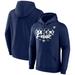 Men's Fanatics Branded Navy UConn Huskies 2024 NCAA Women's Basketball Tournament March Madness Final Four Power Play Pullover Hoodie