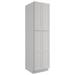 Winston Porter Gulzhazira Free-Standing Multi-storage Kitchen Pantry Cabinet w/ Adjustable Shelves Wood in Gray | 84" H x 24" W x 24" D | Wayfair