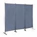 Winston Porter Sabeer 87.75 W x 72.5 H 3 - Panel Room Divider Metal | 72.5 H x 87.75 W x 19.75 D in | Wayfair 713C81DAB3D84A4781F27BBA7484DE7D