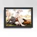 Latitude Run® Real Wood Picture Frame Width 1.25 inches in White/Black | 0.5 D in | Wayfair A71AB2AD25E0447DB56C2BA34F8BFF30