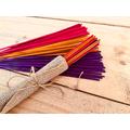 Rainbow Mix Scented Incense Sticks, Handmade Mixed Joss Fairtrade Sticks Perfect For Home Fragrance