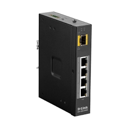 D-Link DIS-100G-5PSW 5-Port SwitchLayer2 Gigabit PoE Industrial Image