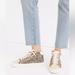 Madewell Shoes | Madewell Ladies Size 6 High Top Spotted Calf Hair Shoes | Color: Brown/Tan | Size: 6