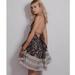 Free People Dresses | Nwt Free People ~ 100 Degree Print Tiered Halter Dress ~ S ~ Ties / Beads | Color: Red | Size: S