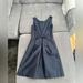 Kate Spade Dresses | Kate Spade Navy Silk Dress With Front Bow. Size 2. | Color: Blue | Size: 2