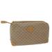 Gucci Bags | Gucci Micro Gg Canvas Clutch Bag Pvc Leather Beige Auth Bs9979 | Color: Cream | Size: Os