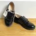 Zara Shoes | Brand New! W/Tags! Zara Black Fringe W/Metal Bead Detail Kids Dress Shoes 13.5 | Color: Black | Size: Girls/Boys 13.5