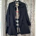 Burberry Jackets & Coats | Burberry Black Trench Coat Size 8 | Color: Black | Size: 8