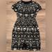 J. Crew Dresses | Nwot J Crew Black And White Ikat Print Dress Size 6 | Color: Black/White | Size: 6