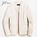J. Crew Jackets & Coats | Nwt J. Crew Going Out Blazer Gramercy Twill | Color: Cream | Size: 6