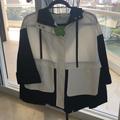 Kate Spade Jackets & Coats | Nwt Kate Spade New Blk/Wh Anorak Jacket | Color: Black/White | Size: Xs