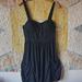 American Eagle Outfitters Dresses | American Eagle Padded Cross-Back Smock Dress W/ Pockets & Zipper | Color: Black | Size: 8