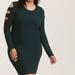 Torrid Dresses | Emerald Green Cut Out Sweater Dress | Color: Green | Size: 3x