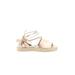 RAYE Sandals: Ivory Solid Shoes - Women's Size 8