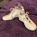 Adidas Shoes | Leather Adidas | Color: Cream | Size: 8.5
