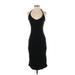 Gap Casual Dress - Slip dress: Black Solid Dresses - Women's Size X-Small Petite