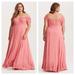Torrid Dresses | Coral Embroidered Off Shoulder Maxi Dress | Color: Pink | Size: 2x