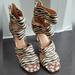 Jessica Simpson Shoes | Jessica Simpson Animal Print Heels Size 8 | Color: Brown/Tan | Size: 8