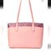 Kate Spade Bags | Kate Spade Purse Pink Glitter Tote Bag Handbag Nwt New Sparkle Two-Tone | Color: Cream/Pink | Size: Os