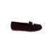 Calvin Klein Flats: Burgundy Shoes - Women's Size 7 1/2