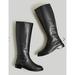 Madewell Shoes | Madewell $298 The Drumgold Boot Extended Calf In Black Leather Size 8.5 Nn039 | Color: Black | Size: 8.5