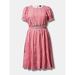 Torrid Dresses | Pink Checkered Torrid 2-Piece Skirt Set 3x | Color: Pink/White | Size: 3x