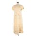 Laura Ashley Casual Dress: Ivory Dresses - Women's Size 12