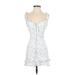 For Love & Lemons Casual Dress - Mini: White Dresses - Women's Size X-Small