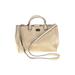 MICHAEL Michael Kors Leather Satchel: Gold Marled Bags