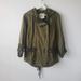 Anthropologie Jackets & Coats | Anthropologie Hei Hei Lace Trim Hooded Utility Jacket In Army Green Size Xs | Color: Green | Size: Xs