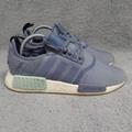 Adidas Shoes | Adidas Nmd R1 Gray/Blue Running Shoes Woman's Size 9.5 Cq2013 Sneakers | Color: Blue/Gray | Size: 9.5