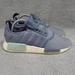 Adidas Shoes | Adidas Nmd R1 Gray/Blue Running Shoes Woman's Size 9.5 Cq2013 Sneakers | Color: Blue/Gray | Size: 9.5