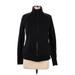 Athleta Track Jacket: Black Jackets & Outerwear - Women's Size Medium