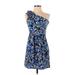 Yumi Kim Casual Dress: Blue Dresses - Women's Size Small