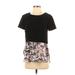 Bailey 44 Short Sleeve Blouse: Black Tops - Women's Size Small