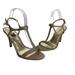 Michael Kors Shoes | Michael Kors Women's Arden T Strap Sandals High Heels Size 8.5 | Color: Gold | Size: 8.5