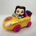 Disney Toys | Disney Doorables Let’s Go Car Series 3 Belle Beauty And The Beast New Super Rare | Color: Pink/Yellow | Size: One Size